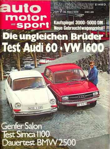 Auto Motor und Sport 07/1970