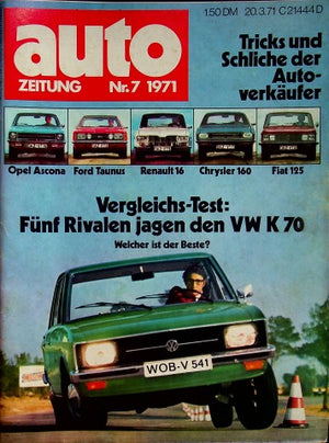 Autozeitung 07/1971