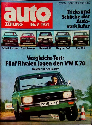 Autozeitung 07/1971
