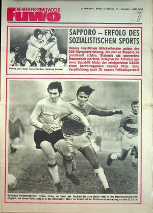 Fuwo Fussballwoche 07/1972