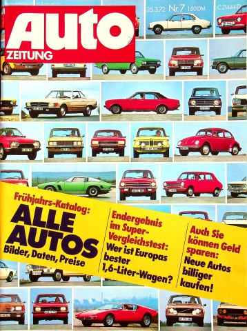 Autozeitung 07/1972