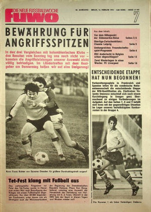 Fuwo Fussballwoche 07/1973