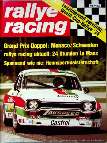 Rallye Racing 07/1974