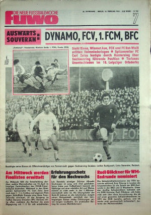 Fuwo Fussballwoche 07/1974
