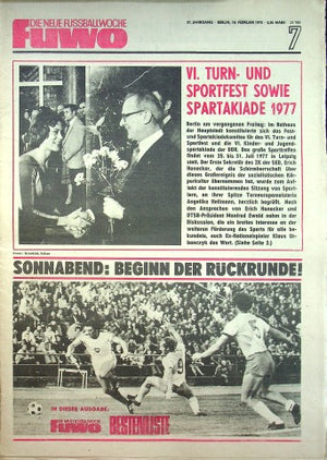 Fuwo Fussballwoche 07/1975