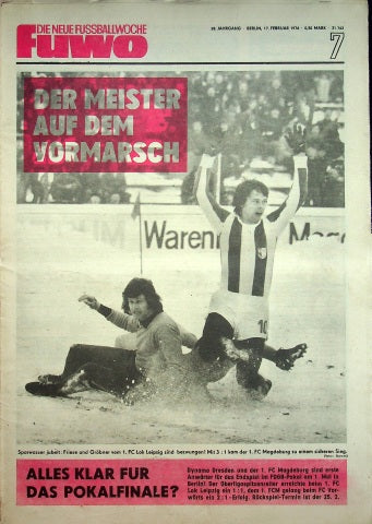 Fuwo Fussballwoche 07/1976