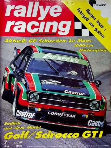 Rallye Racing 07/1976
