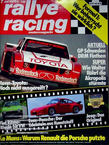 Rallye Racing 07/1978