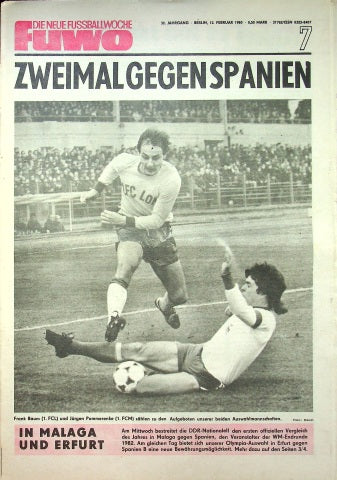 Fuwo Fussballwoche 07/1980