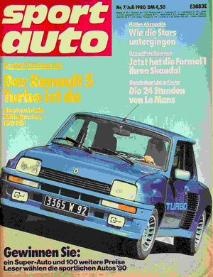 Sport Auto 07/1980