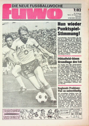 Fuwo Fussballwoche 07/1982