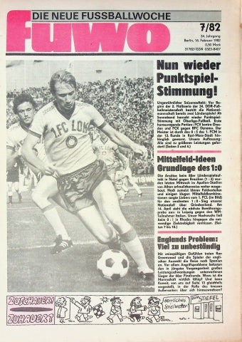 Fuwo Fussballwoche 07/1982
