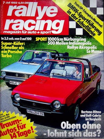 Rallye Racing 07/1982