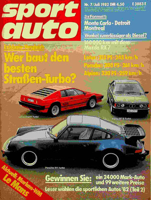 Sport Auto 07/1982