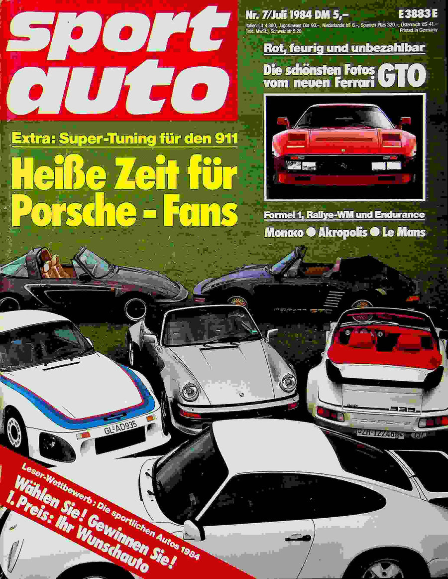 Sport Auto 07/1984