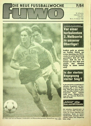 Fuwo Fussballwoche 07/1984