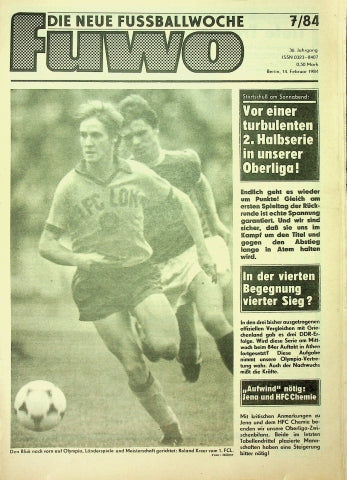 Fuwo Fussballwoche 07/1984