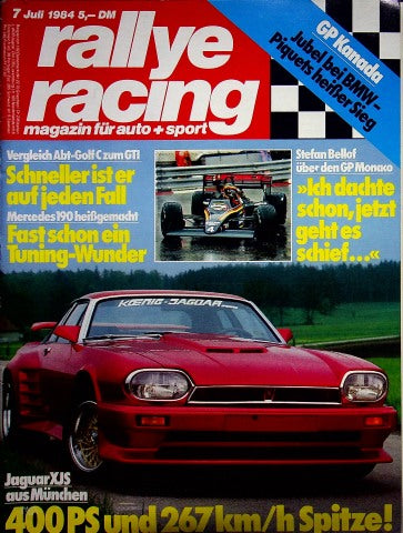 Rallye Racing 07/1984