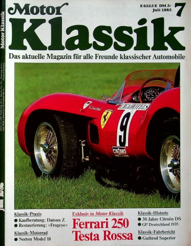 Motor Klassik 07/1985
