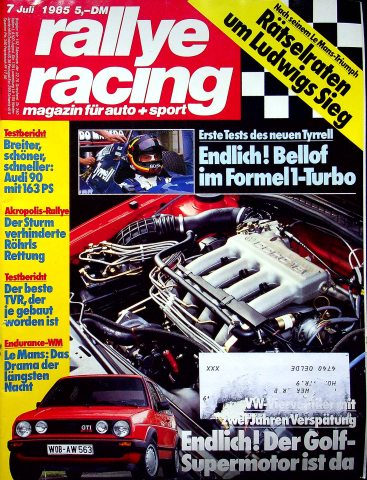 Rallye Racing 07/1985
