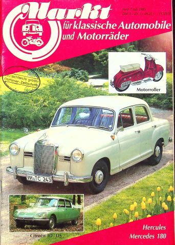 Oldtimer Markt 07/1985