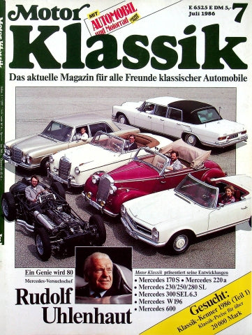 Motor Klassik 07/1986