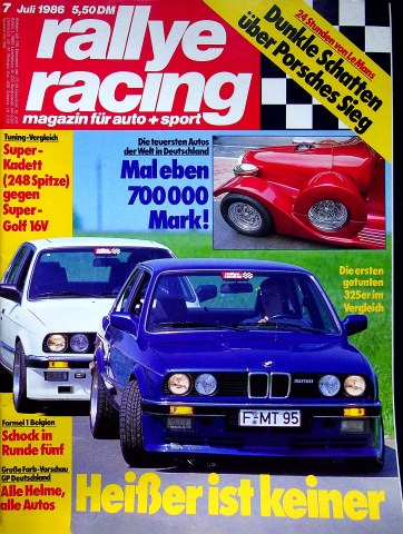 Rallye Racing 07/1986