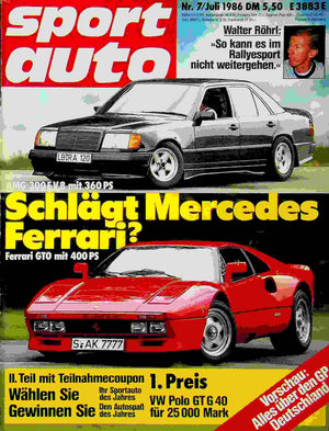 Sport Auto 07/1986