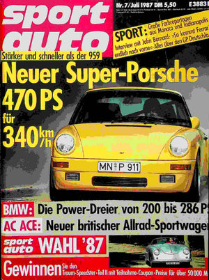 Sport Auto 07/1987