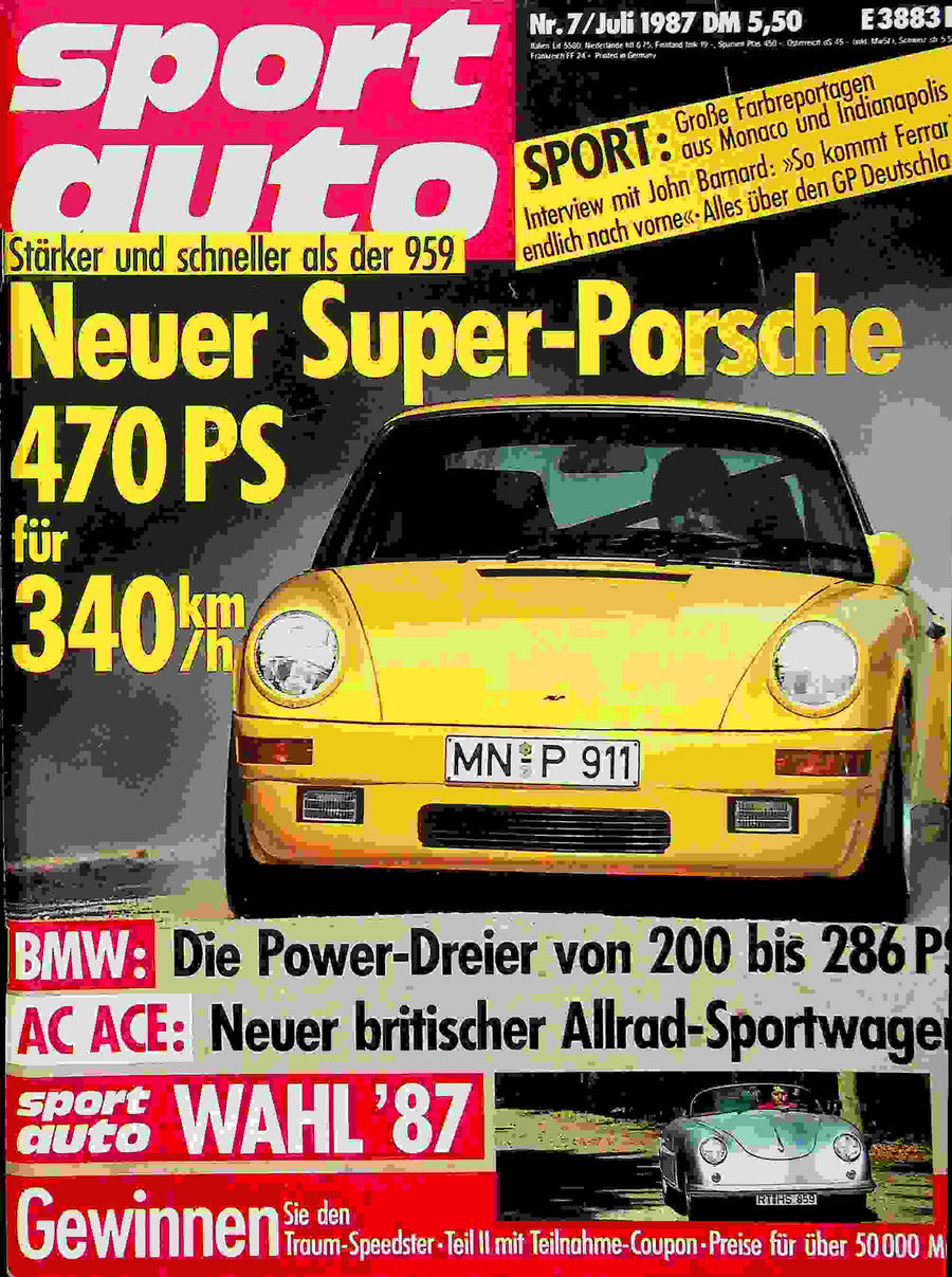 Sport Auto 07/1987