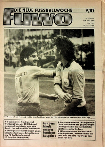 Fuwo Fussballwoche 07/1987