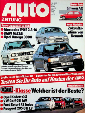Autozeitung 07/1987