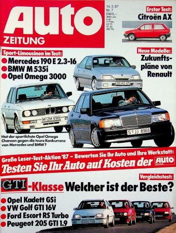 Autozeitung 07/1987