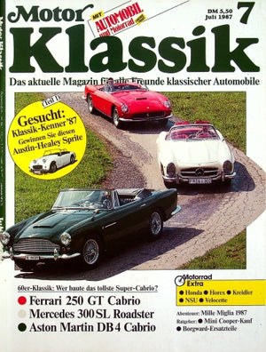 Motor Klassik 07/1987