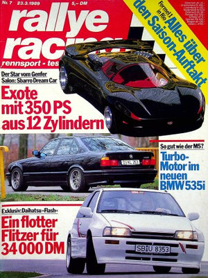 Rallye Racing 07/1989