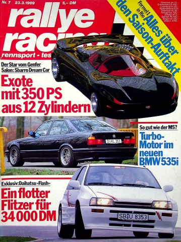 Rallye Racing 07/1989