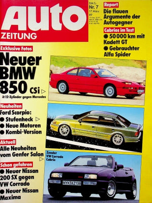 Autozeitung 07/1989