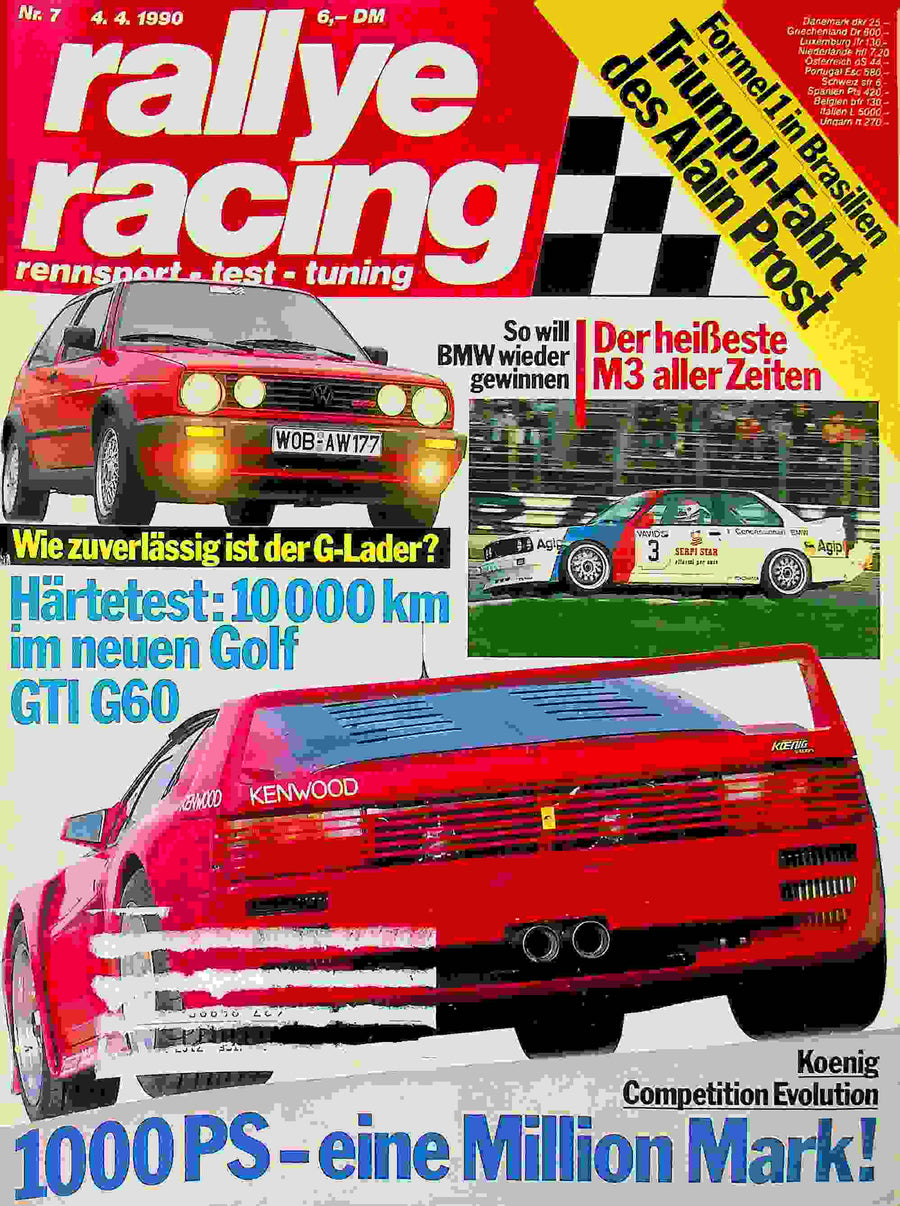 Rallye Racing 07/1990