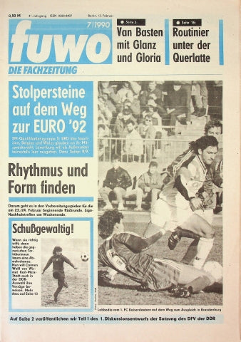 Fuwo Fussballwoche 07/1990