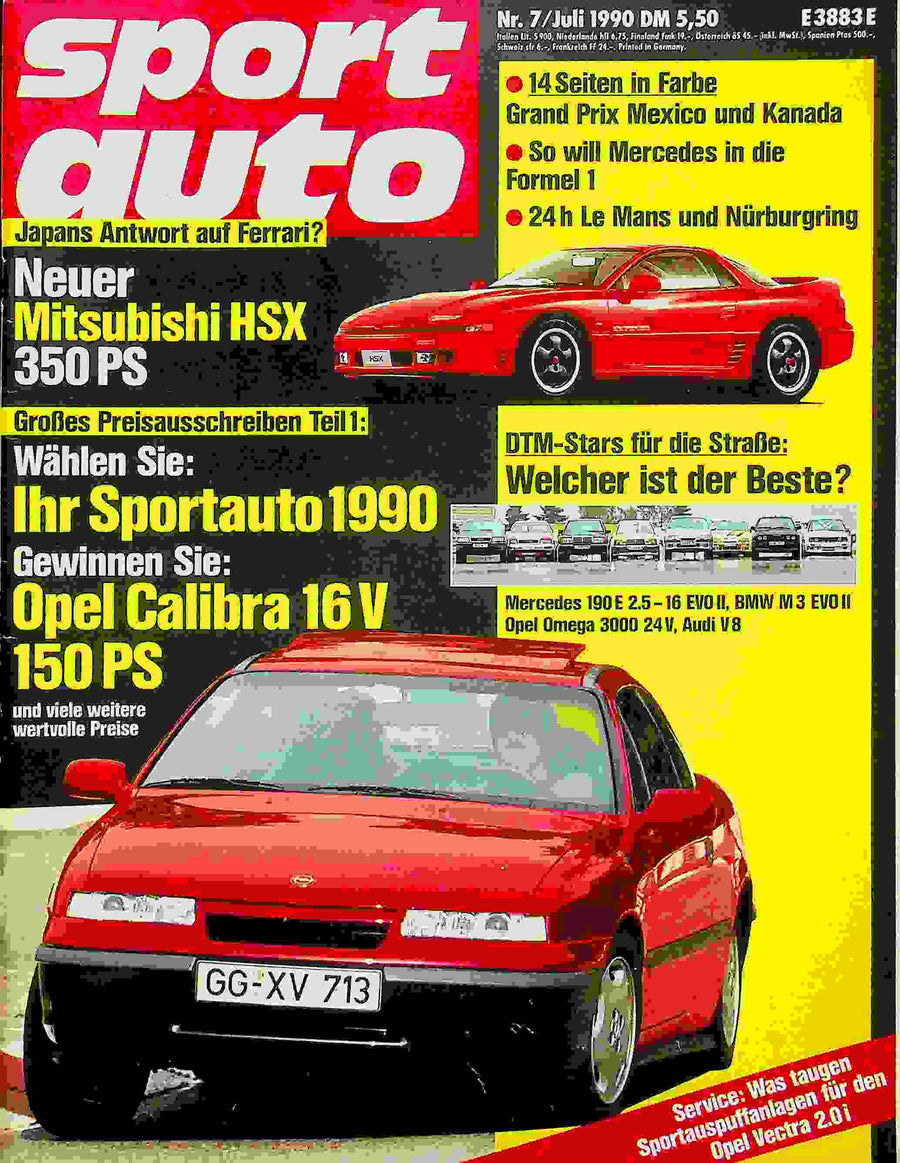 Sport Auto 07/1990