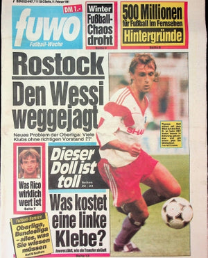 Fuwo Fussballwoche 07/1991