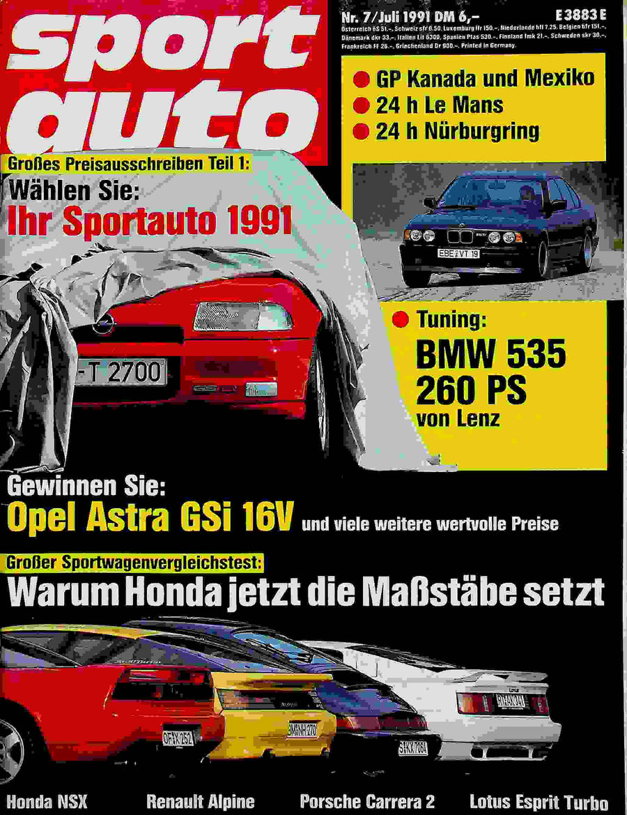 Sport Auto 07/1991