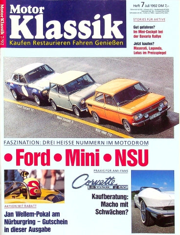 Motor Klassik 07/1992