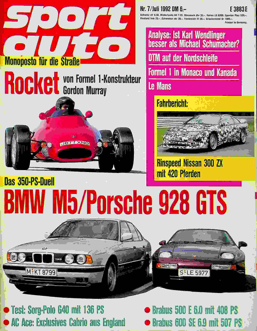 Sport Auto 07/1992