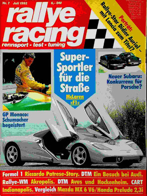 Rallye Racing 07/1992