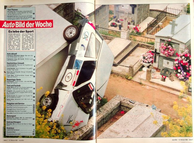 Inhaltsverzeichnis Auto Bild 07/1993