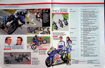 Inhaltsverzeichnis Motorrad 07/2007