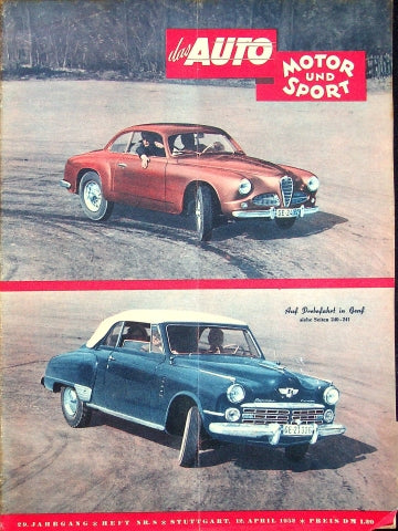 Auto Motor und Sport 08/1952