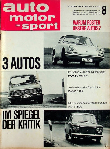 Auto Motor und Sport 08/1964