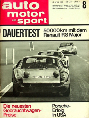 Auto Motor und Sport 08/1965